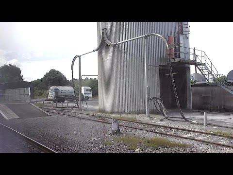 Onboard an IE 22000 Class Intercity Train - Tullamore Station, Offaly