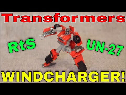 Transformers RtS/United UN-27 Windcharger GotBot True Review NUMBER 747