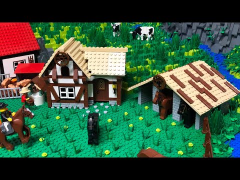 Bau einer Legostadt Teil 5. - Das Bauernhaus