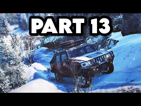 SNOWRUNNER Gameplay Walkthrough Part 13 | SNOW Hummer