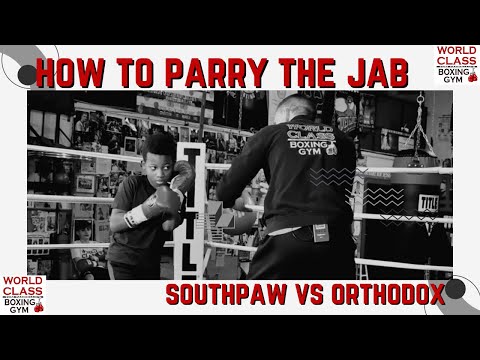 Learn How To Parry the Jab with a Hook - Southpaw vs Orthodox