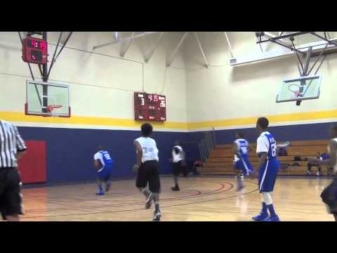Jah-Kobe Womack and Trey Collins Dunking Out in an AAU Game #shorts