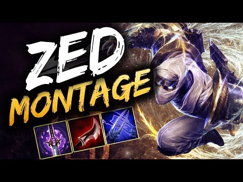 Zed Montage 14 - Best Zed Plays season 9 - League of Legends