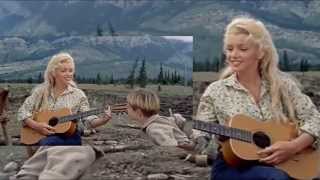 MARILYN MONROE sings Down In The Meadow in River of No Return - The Full Movie Scene (high quality)