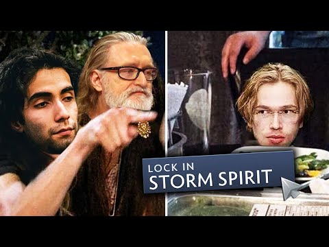 When Topson picks STORM SPIRIT on a game with Sumail...