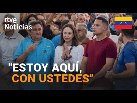 María Corina Machado regresa a Venezuela | RTVE Noticias