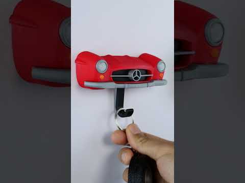 3D Printed Mercedes-Benz 300 SL Garage Collection #shorts #3dprinting