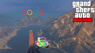 Gta 5 Online ქართულად. Mega Ramp GOOGLE რბოლა 😂