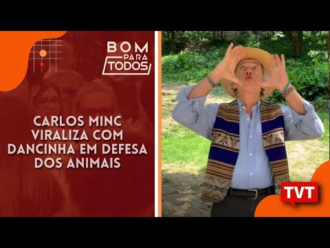 Carlos Minc faz dancinha agroecológica