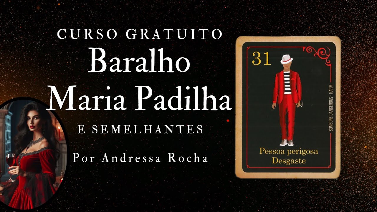 Baralho Maria Padilha | Carta 31. Pessoa perigosa, Desgaste | Pontos Positivos e Negativos