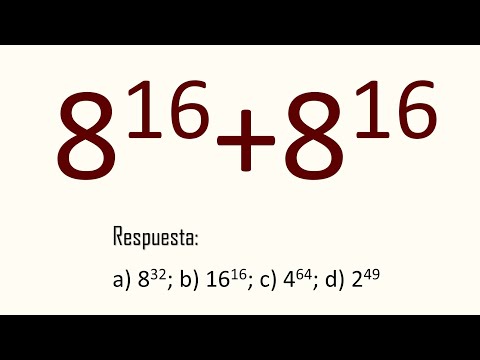 RETO ARITMÉTICO. Suma de Potencias. Matemáticas Básicas