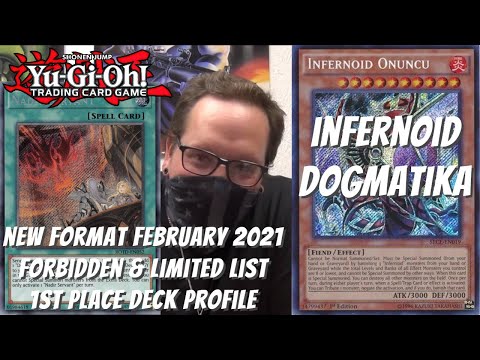 Yugioh New Format February 2021 Locals 1st Place Deck Profile - Infernoid Dogmatika - Jesse Madrigal