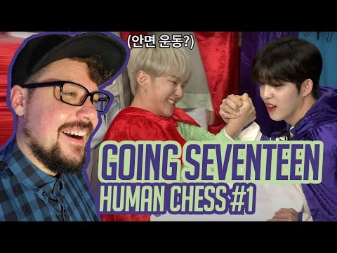 Mikey Reacts to [GOING SEVENTEEN 2020] EP.16 Human Chess #1