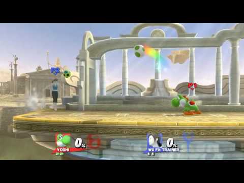 ROB wii fit trainer WFT VS MURDERMATT yoshi