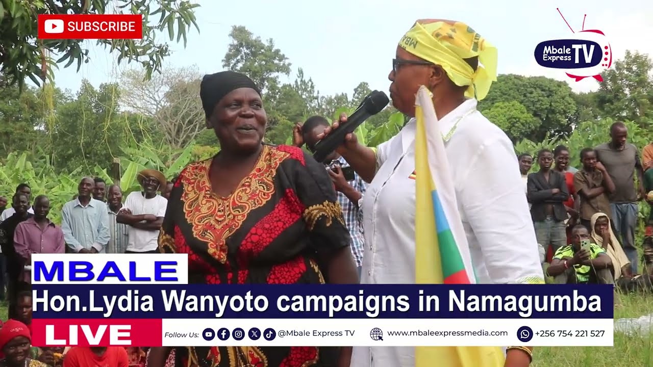 Namagumba Residents vow to massively vote for Hon. Lydia Wanyoto 