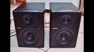 Video thumbnail for Studio Monitor Mackie MR5 speakers  great bass sound by Tim Kora
