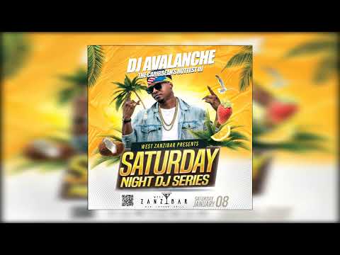 DJ AVALANCHE - LIVE IN VIRGIN ISLANDS - ZANZIBAR SATURDAY 1-8-22