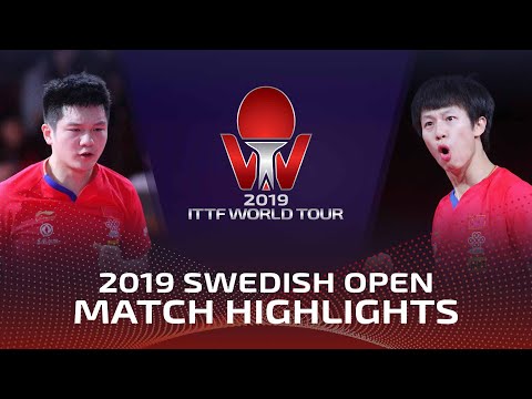 Fan Zhendong vs Lin Gaoyuan | 2019 ITTF Swedish Open Highlights (1/2)