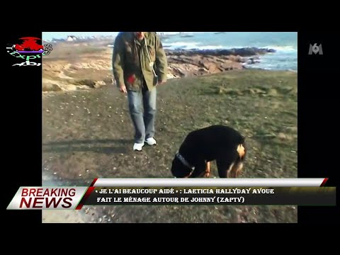 « Je l'ai beaucoup aidé » : Laeticia Hallyday avoue  fait le ménage autour de Johnny (Zaptv)