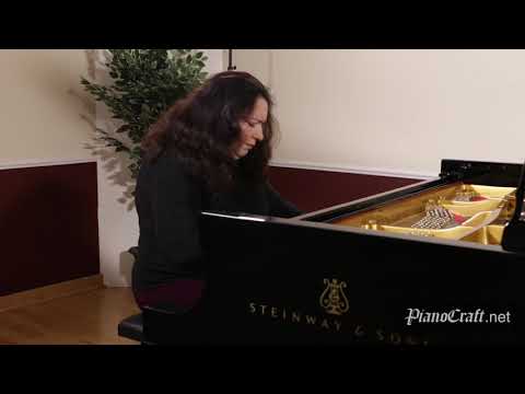 Yuliya Gorenman Misty Steinway D rebuilt by PianoCraft