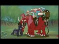 Terk And Tantor Scared By A Rhino Stampede