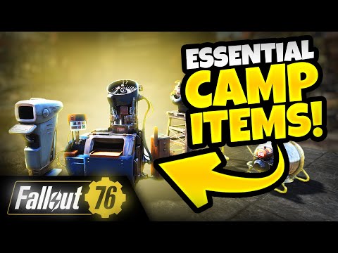 Essential CAMP ITEMS - Tier List - Fallout 76