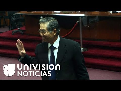 Conceden un indulto humanitario al expresidente peruano Alberto Fujimori
