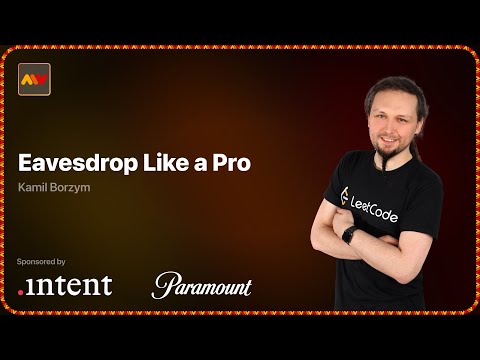 Mobile Warsaw #90: Kamil Borzym - Eavesdrop Like a Pro