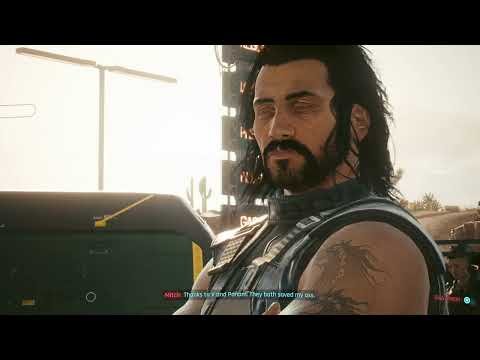 Cyberpunk 2077 - Life During War: Get Inside The Gas Station: Extract Anders Hellman and Meet Saul