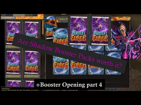 Is it Worth it? - Battleforge/Skylords Reborn Booster Opening (Shadow) Part 4 [With Commentary]