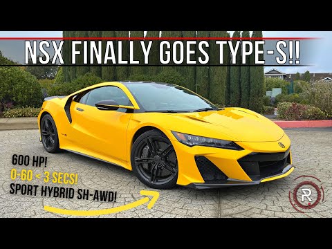 The 2022 Acura NSX Type S Is The Pinnacle Of Acura’s Electrified Supercar
