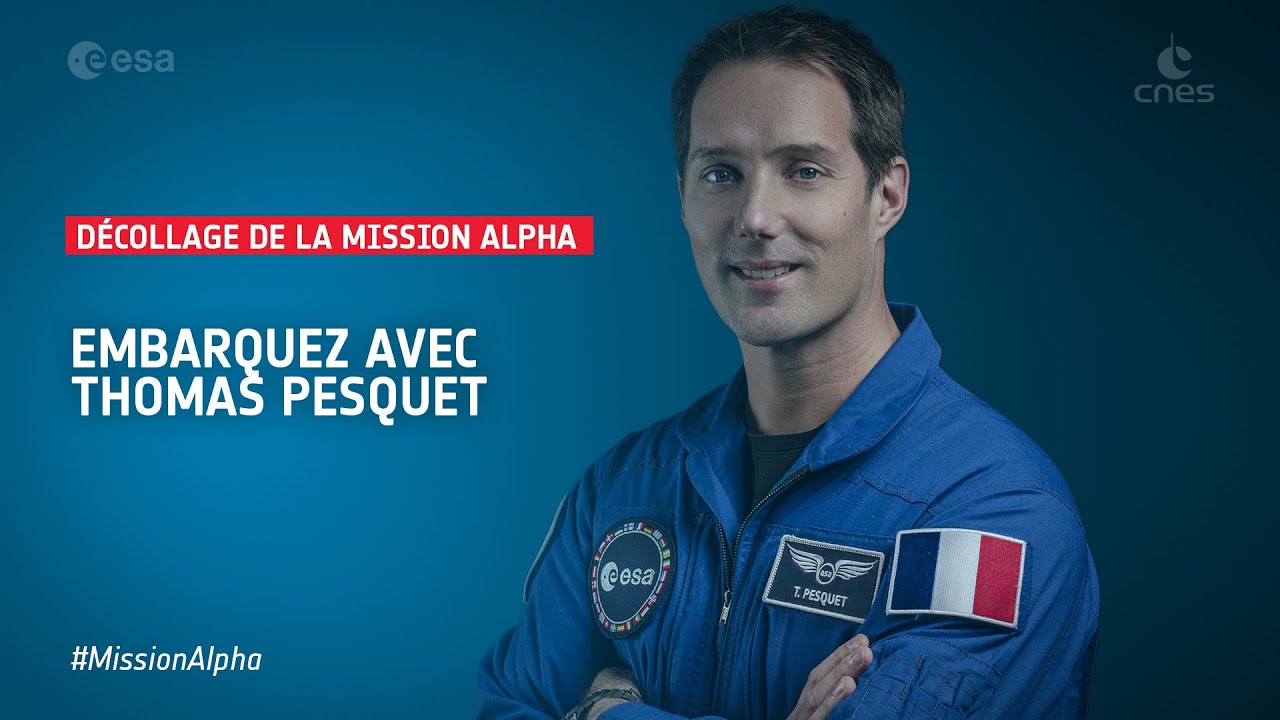 [Replay] #MissionAlpha - Décollage de Thomas Pesquet