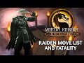 Mortal Kombat Unchained Raiden Move List And Fatality PPSSPP Emulator Android