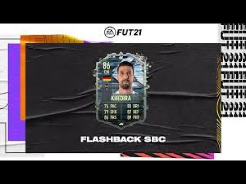 FIFA 21 - Flashback Sami khedira SBC Solution!!