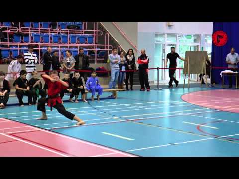 01 Filip Kowalczyk   Otwarte Mistrzostwa Świata Shaolin Kempo w Sztukach Walki Bieruń 08 11 2014r