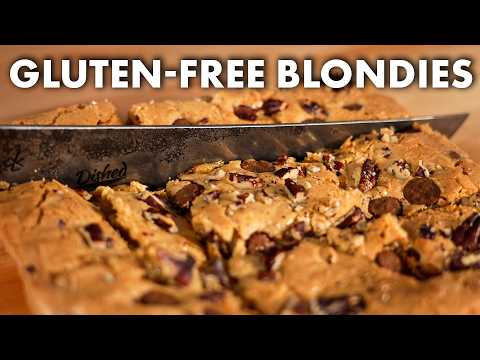 The BEST Gluten-Free Blondies Recipe (Blonde Brownie)