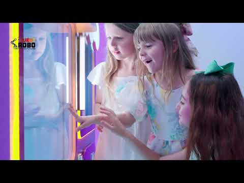 Distributeur automatique de barbe à papa, pouvant produire jusqu'à 350 barbes à papa - Sweet Robo Cotton Candy VX_1