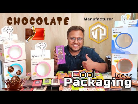 Chocolate Bar Packing Boxes Customized