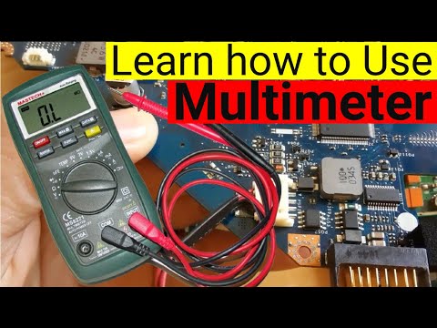 Learn how to use digital multimeter like a Pro - Laptop motherboard repair