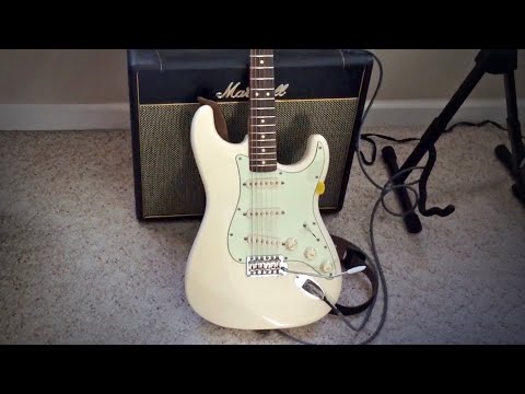 Marshall SV20c & Fender Strat (Dimarzio Area pickups)
