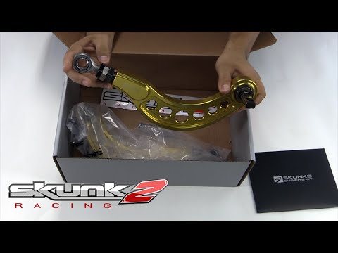 Skunk2 Rear Camber Kit Unboxing Review Video - Honda Civic 2012 2013 2014 2015