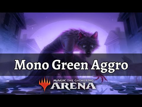 Mono Green Aggro | Paulo Vitor Damo da Rosa Deck | MTG Arena Gameplay