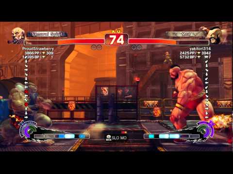USFIV~ Gouken (ProudStrawberry) vs.  Zangief (yakitori314) HD