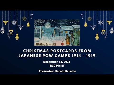 Stamp Chat: Christmas Postcards from Japanese POW camps 1914 - 1919