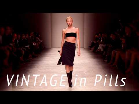 Vintage in Pills PRADA Spring 2001 Milan - Fashion Channel