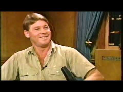 Steve Irwin on "Late Night with Conan O'Brien" - 11/3/95