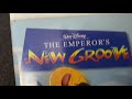 The Emperor S New Groove 2001 VHS Review