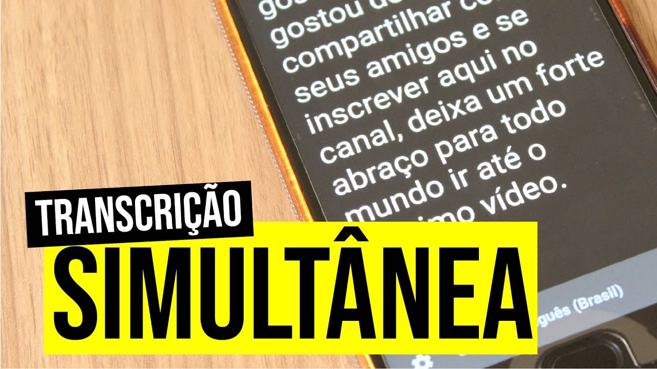 Como transcrever ÁUDIO em TEXTO pelo CELULAR