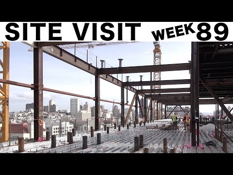 A tour inside the construction site: Week 89 Site Visit