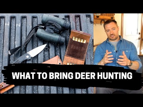 Hunting Checklist: What Do I Need For Deer Hunting (11 Essentials)